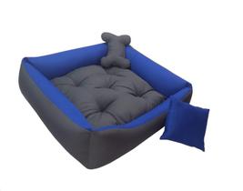 Cama Pet 60X60 Cor Cinza ul Ideal Shitizu / Poodle /