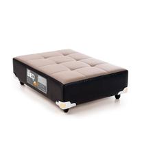 Cama Pet Bed Cinza/Preto 80x60x19cm - Castor Cama Pet Bed Cinza/Preto 80x60x19cm - Castor