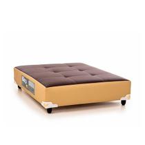 Cama Pet Bed Marrom/bege 100x80x19cm Cama Pet Bed Marrom/bege 100x80x19cm