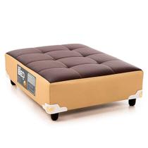 Cama Pet Bed Marrom/Bege 80x60x19cm - Castor