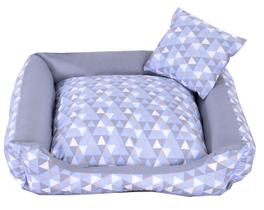 Cama Pet Cachorro Ou Gato Colorê Azul Tam: G F101