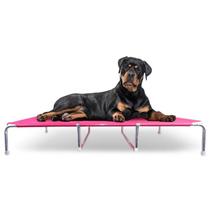 Cama Pet Cachorros Grande Suspensa Alumínio Rosa Tamanho Xl - Mec G Industriall