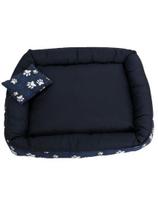 Cama Pet Cães Ou Gatos 73X63 Caminha 2 Peças Almofada Macia Cama Pet Cães Ou Gatos 73X63 Caminha 2 Peças Almofada Macia