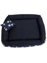 Cama Pet Cães Ou Gatos 73X63 Caminha 2 Peças Almofada Macia Cama Pet Cães Ou Gatos 73X63 Caminha 2 Peças Almofada Macia