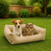 Cama Pet de Camurça Bege Ortobom