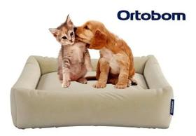 Cama Pet de Camurça Bege Ortobom