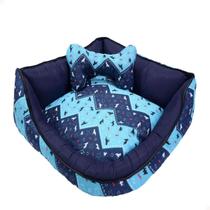 Cama Pet de Canto Luna Pop Grande 50x50 Cama Pet de Canto Luna Pop Grande 50x50