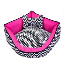 Cama Pet De Canto Luna Top Extra Grande Criative Pink