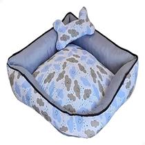 Cama Pet de Canto Luna Top Grande 50x50 Cama Pet de Canto Luna Top Grande 50x50