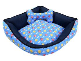 Cama Pet de Canto Luna Top Grande Balão - ComfortPet