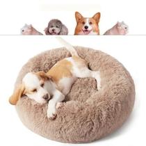 CAMA PET DONUT NUVEM PELUCIA REDONDA CAMINHA NINHO CASINHA CASA Cachorros Gatos NUVEM 40CM