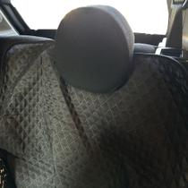 Cama Pet e Capa Protetora 2 em 1 para Assento Traseiro Veicular Grande Toddy Estampado Impermeável