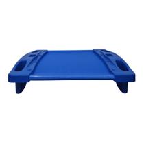 Cama Pet Elevada para Cachorro Porte Pequeno Azul AmoAmora Cama Pet Elevada para Cachorro Porte Pequeno Azul AmoAmora