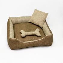 Cama Pet Gorgopet Gigante Quadrada Impermeável