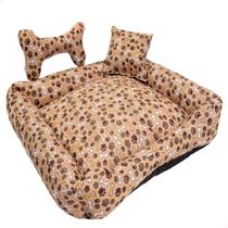 Cama Pet Gorgopet Médio Quadrada Impermeável 50x50