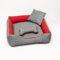 Cama Pet Gorgopet Pequeno Quadrada Impermeável Cama Pet Gorgopet Pequeno Quadrada Impermeável