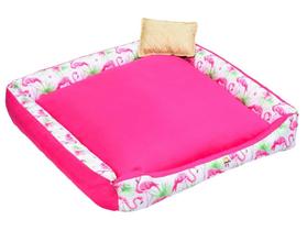 Cama Pet Guto Extra Grande Flamingo - ComfortPet