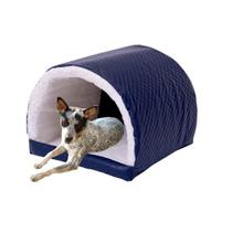 Cama Pet Iglu Impermeável com Sherpa Caminha Casinha de Cachorros E Gatos