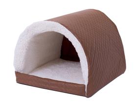 Cama Pet Iglu Sherpa Caramelo