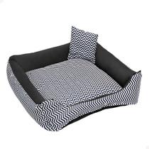 Cama Pet Impermeável Luxo Gigante Quadrada 100x100 Cama Pet Impermeável Luxo Gigante Quadrada 100x100