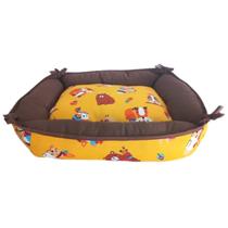 Cama Pet Lavável Cachorro Gato Médio Casinha Pet Almofada