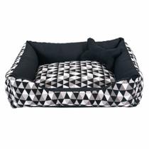Cama pet LUXO CAMA PARA CACHORROS EXTRA GRANDE GRANDE MÉDIO 100 lavável e impermeável