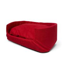 Cama Pet Luxo Premium Cachorro Gato Suede Confortável P M G Cor:VermelhoTamanho:M