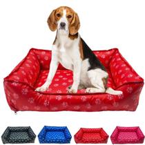 Cama Pet Luxo Retangular Impermeável Estampada G Lavável - Dog Cat Store