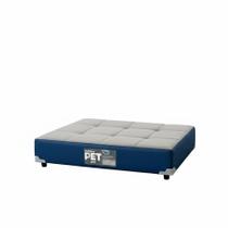 Cama Pet Netsono Cinza/Azul 100x80x19cm Cama Pet Netsono Cinza/Azul 100x80x19cm