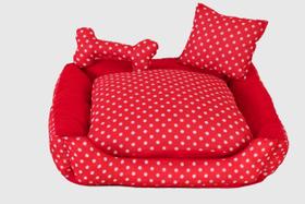 Cama Pet Onix Grande Minnie Vermelha