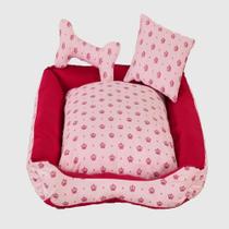 Cama Pet Onix Impermeavel Grande Realeza Rosa