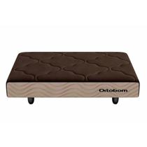 Cama Pet Ortobom Camurça Bege p/ Cães e Gatos 80x100x13