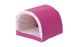 Cama Pet Para Cachorro Ou Gato Iglu Toca Sherpa Pink F101