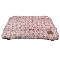 Cama Pet Para Cachorros Gato Extra Grande Donuts Rosa - Tamanho GG