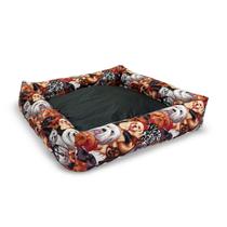 Cama Pet Para Cães e Gatos 60x60cm c/ Zíper Caminha Pet Lavável com Fundo Impermeável