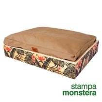Cama Pet para Cães e Gatos - Stampa Monstera - PetMobill