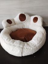 Cama pet pata de urso, cães e gatos