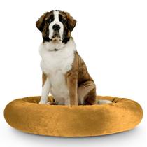 Cama Pet Redonda De Pelúcia Para Cachorros e Gatos GG Cama Pet Redonda De Pelúcia Para Cachorros e Gatos GG
