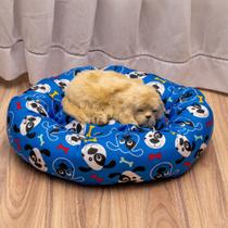 Cama Pet Redonda Oxford - Para Cachorros e Gatos - Tamanho M