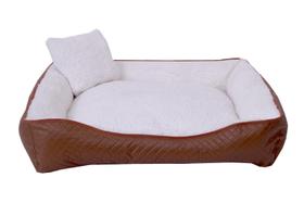 Cama Pet Sherpa Tam: G Caramelo