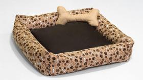 Cama Pet Simples Pop Grande Marrom - ComfortPet