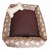 Cama Pet Simples Pop Médio Quadrada Gorgurinho Cama Pet Simples Pop Médio Quadrada Gorgurinho