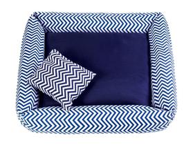 Cama Pet Simples Top Grande Criative Azul - ComfortPet