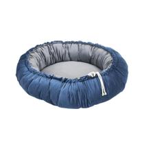 Cama Pet Smart Cinza/Azul 50x50x20cm Cama Pet Smart Cinza/Azul 50x50x20cm