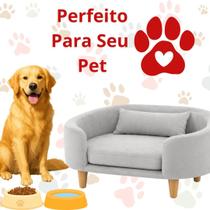 Cama Pet Sofá Macio Para Cachorro Pequeno Médio E Grande Com Almofada Confortável Cama Pet Sofá Macio Para Cachorro Pequeno Médio E Grande Com Almofada Confortável