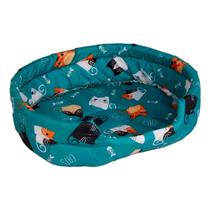 Cama pet soft 54x13x45cm VERDE