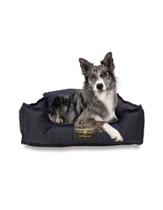 Cama Pet Tamanho GG 85x70cm em Nylon Impermeável MARINHO Luxo Confortável Caminha Lavável com Zíper e Fundo Removível para Cachorro e Gato Cochilo Pet