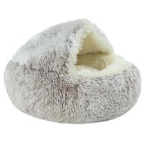 Cama Pet Toca Do Gato Marrom