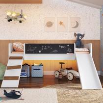 Cama Playground com Escorregador e Rampa
