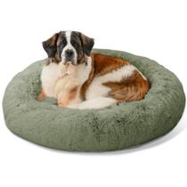 Cama Premium Best Friends The Original Calming DDonut Shag Sage Rose Para Cães e Gatos - Extra Grande